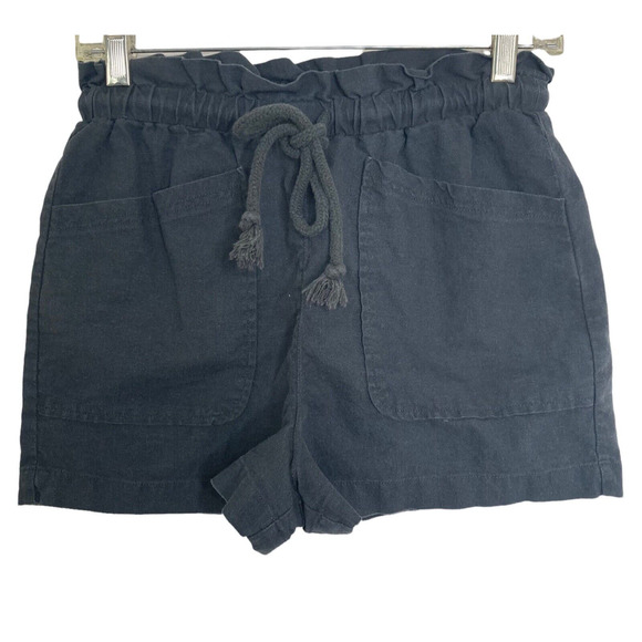 Universal Thread Shorts Womens XS Charcoal Black Drawstring - Picture 5 of 9